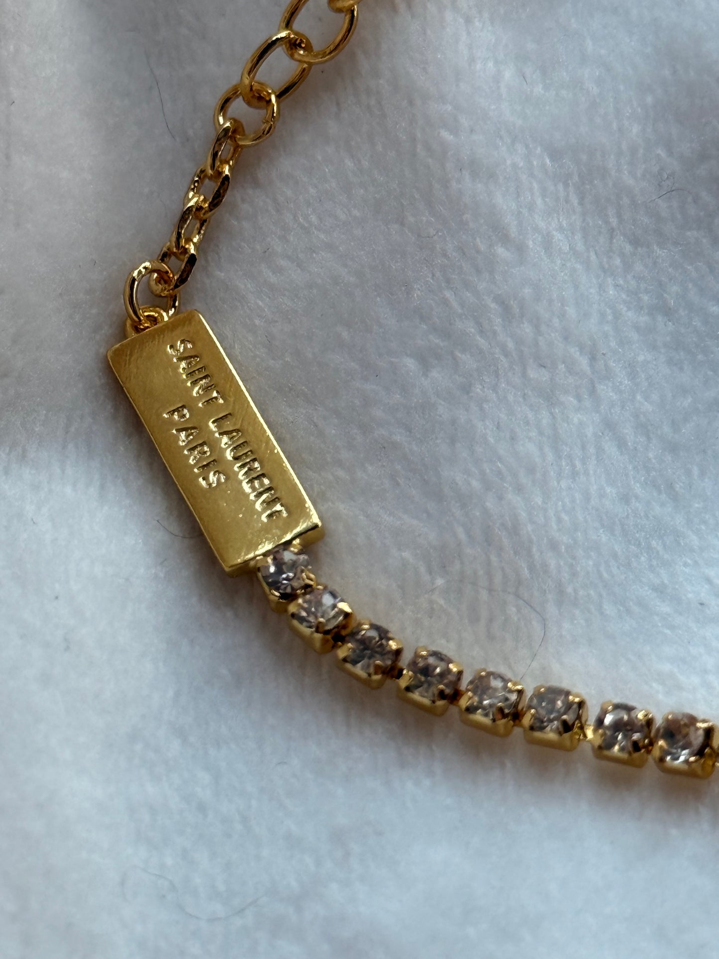 Evie Diamanté Chain bracelet