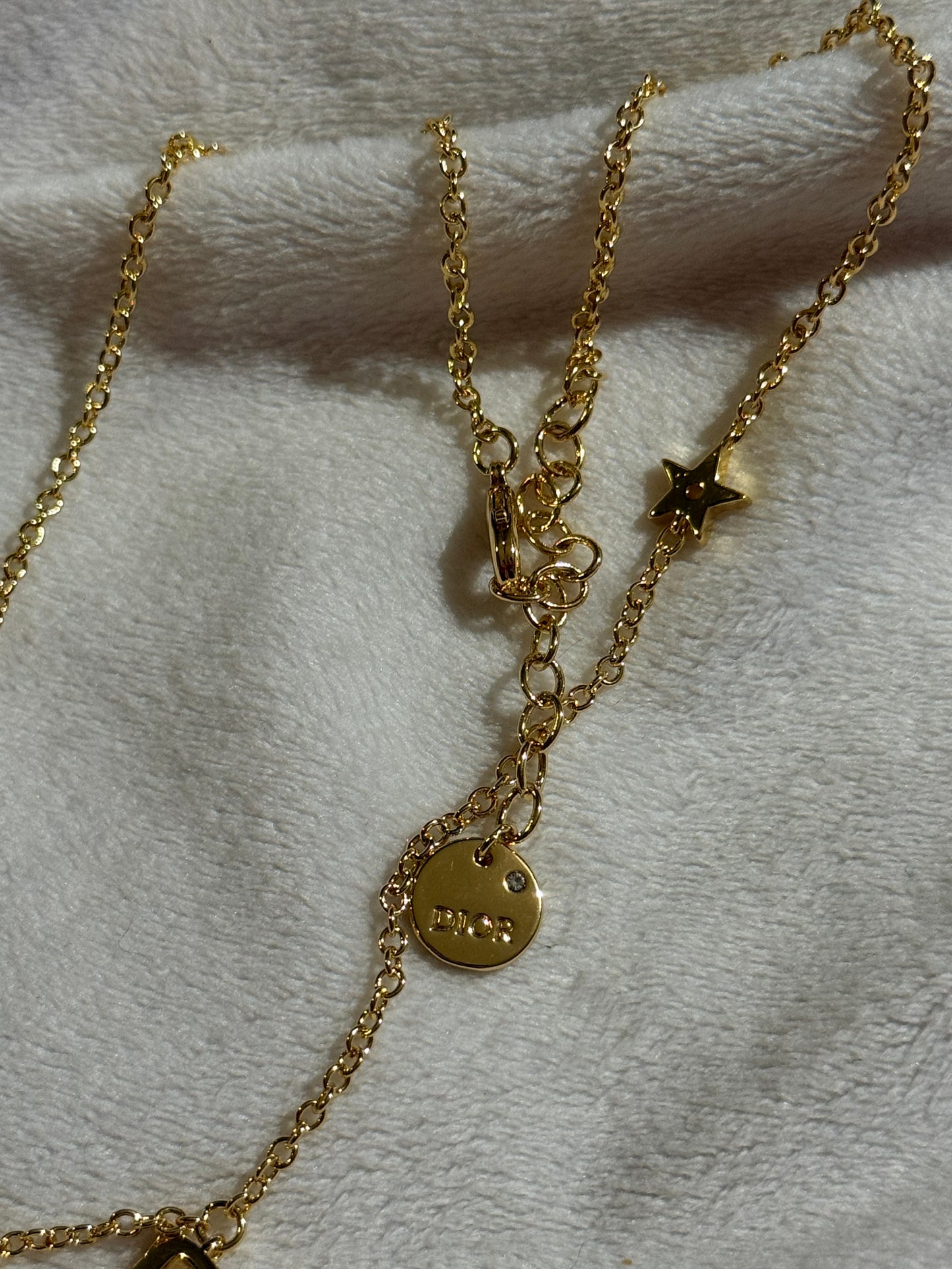 Dia Stari Lettered Necklace
