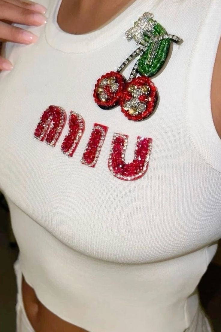 Mimi Cherry Vest