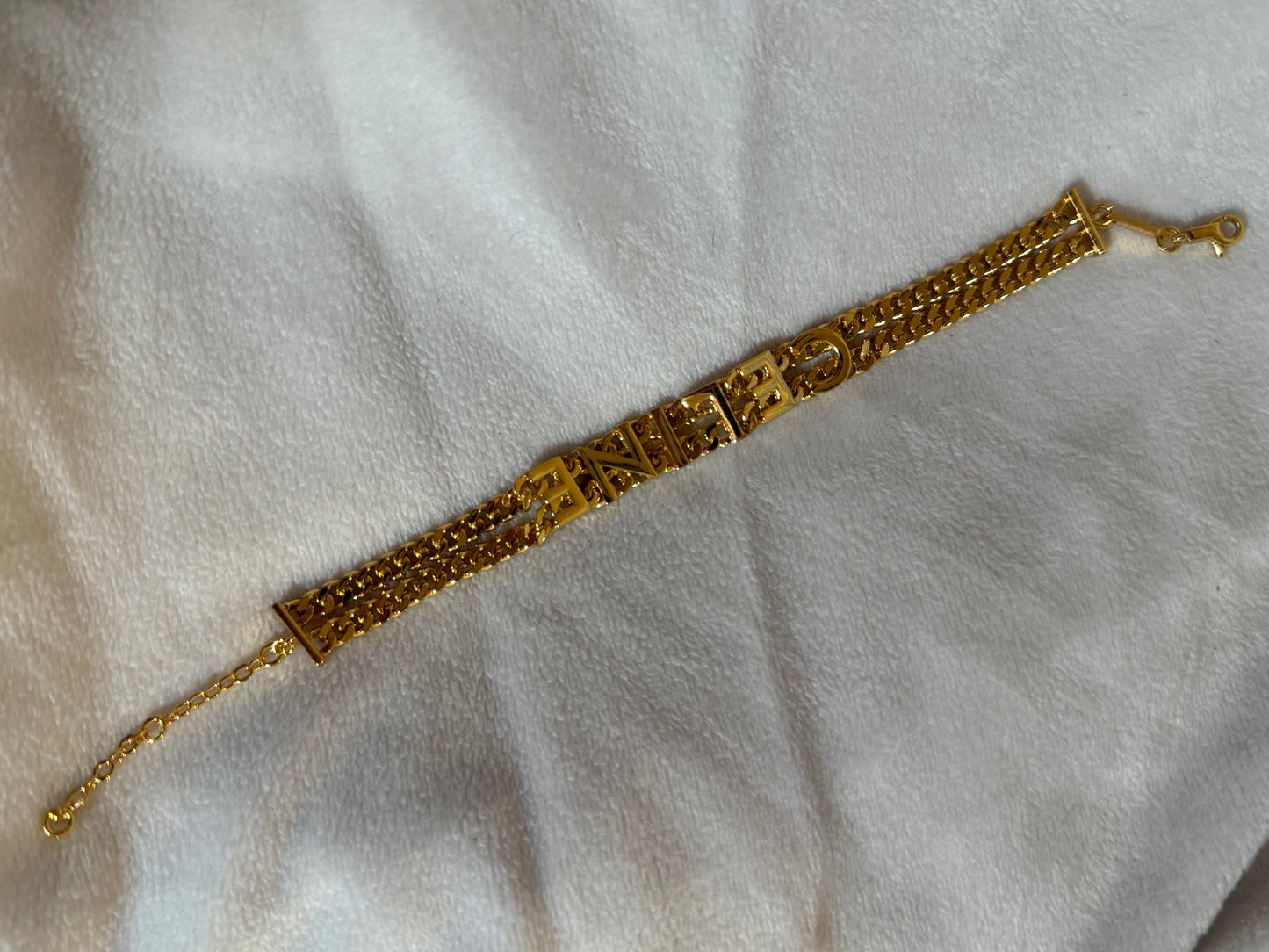 Celia Lettered Bracelet