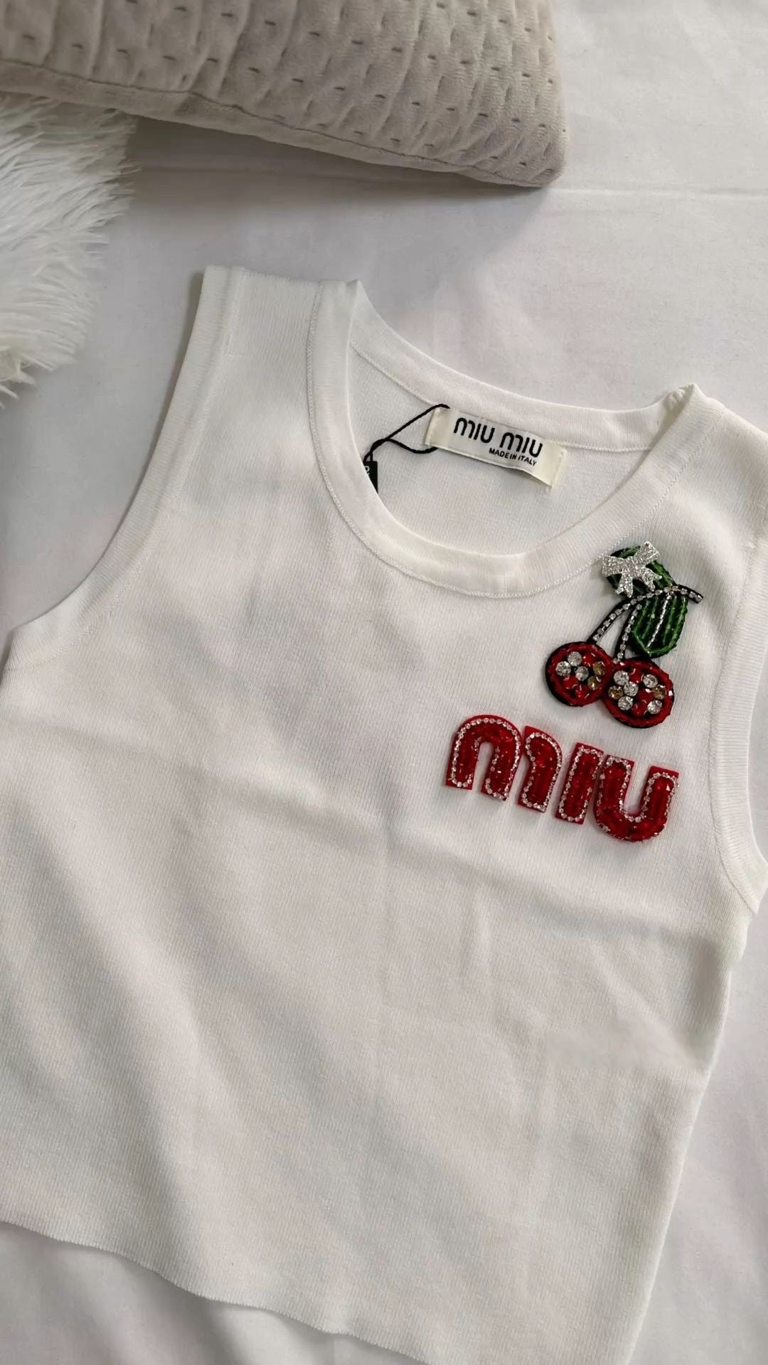 Mimi Cherry Vest