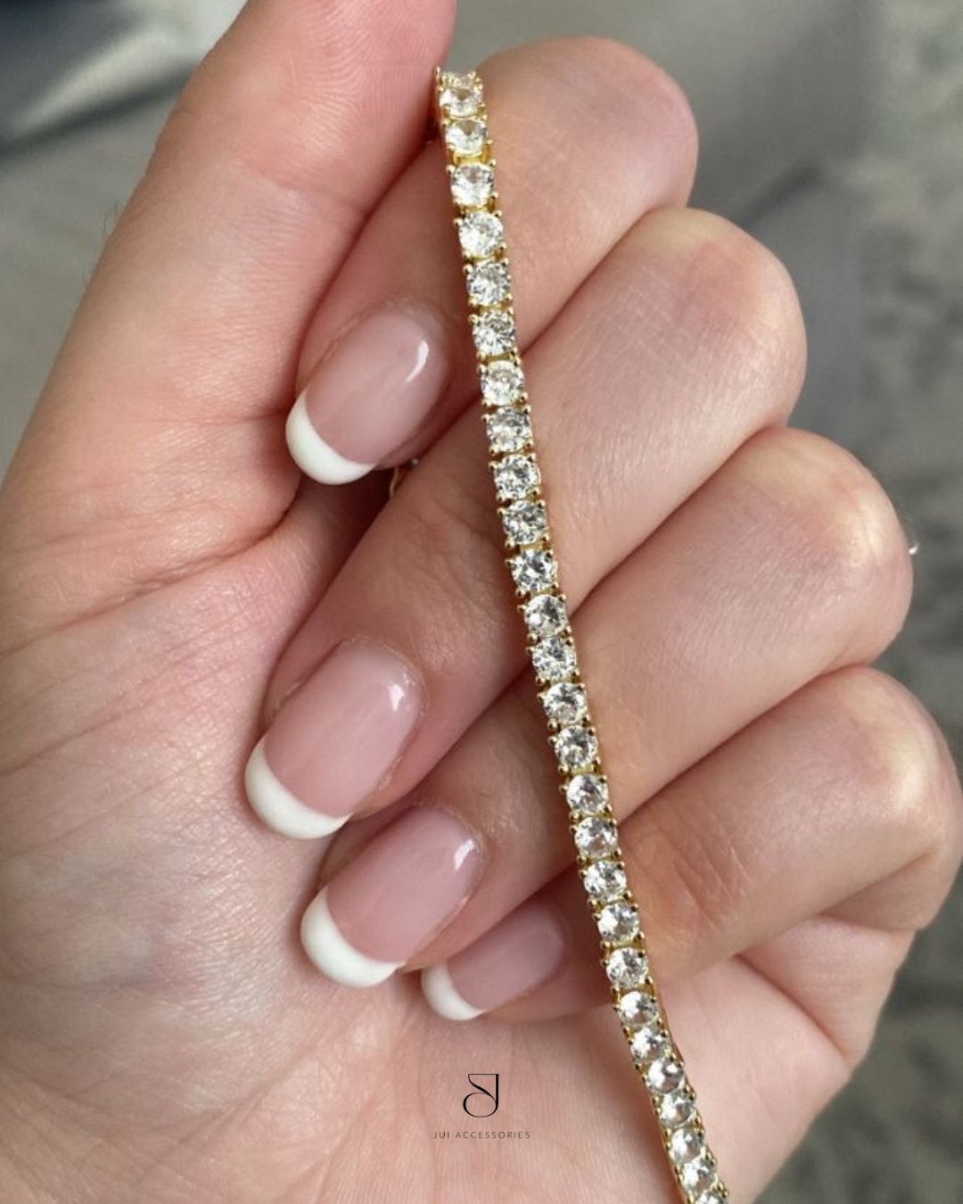 Dina Tennis Bracelet