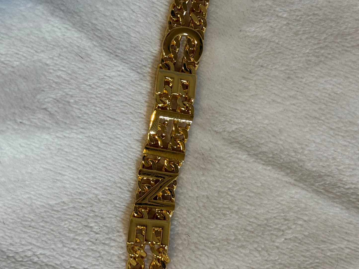 Celia Lettered Bracelet